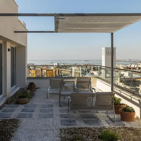 Apartmán Skyline Luxury With Stunning Terrace By Binobi!